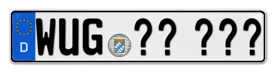 Wunschkennzeichen Weissenburg reservieren