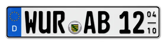 Saisonkennzeichen WUR für WURzen online bestellen