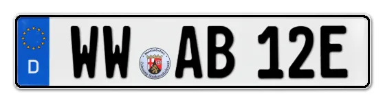 E-Kennzeichen WesterWald als Wunschkennzeichen online reservieren
