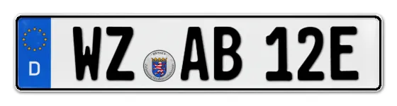 E-Kennzeichen WetZlar online bestellen