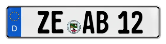 Kennzeichen ZErbst bestellen