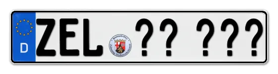 Wunschkennzeichen Zell reservieren