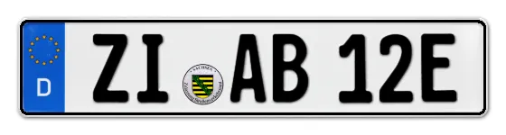 E-Kennzeichen ZIttau online bestellen