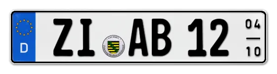 Saisonkennzeichen ZI für ZIttau online bestellen