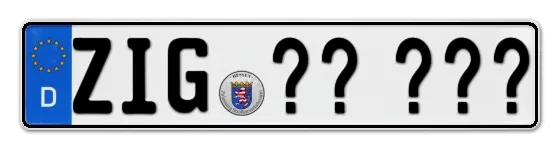 WunschKennzeichen Ziegenhain Wunschkennzeichen Ziegenhain reservieren