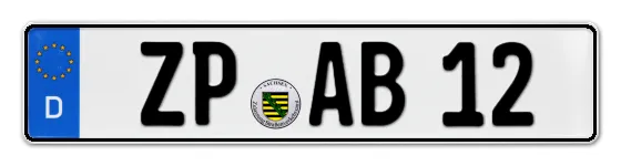 Autokennzeichen ZschoPau