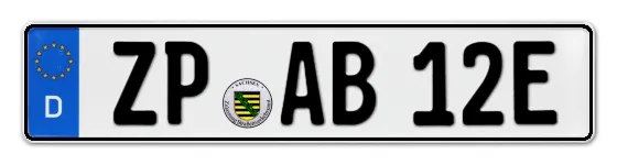 E-Kennzeichen ZschoPau online bestellen