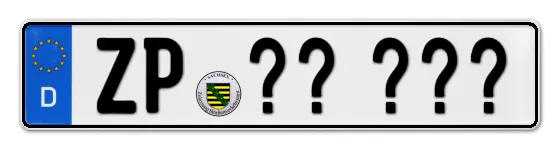 Wunschkennzeichen Zschopau reservieren