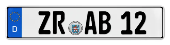 Autokennzeichen ZeulenRoda Autokennzeichen ZeulenRoda