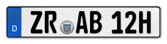 H-Kennzeichen ZR online bestellen