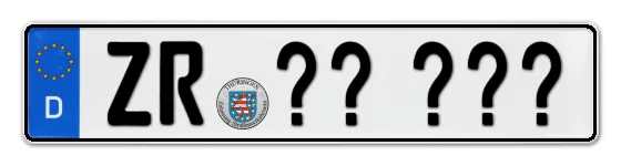 WunschKennzeichen Zeulenroda Wunschkennzeichen Zeulenroda reservieren
