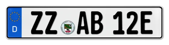 E-Kennzeichen ZeitZ online bestellen