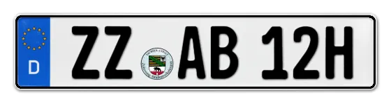 H-Kennzeichen ZZ online bestellen