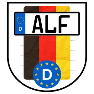 Kennzeichen ALF bestellen