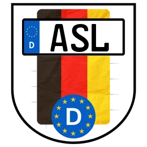 Kennzeichen ASL bestellen