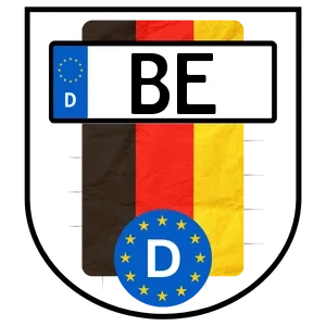 Kennzeichen BE bestellen