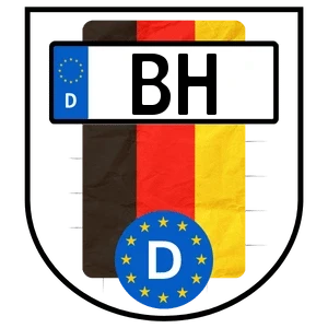Kennzeichen BH bestellen