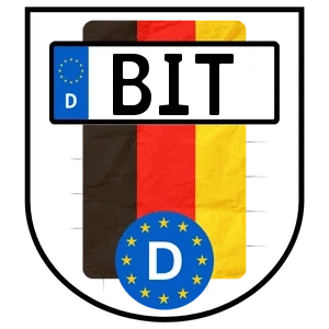 Kennzeichen BIT bestellen