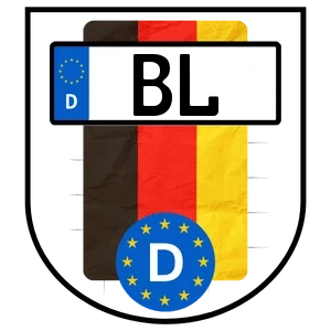 Kennzeichen BL bestellen