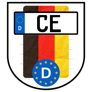 Kennzeichen CE bestellen