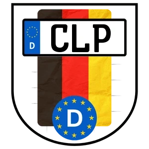 Kennzeichen CLP bestellen