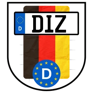 Kennzeichen DIZ bestellen