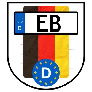 Kennzeichen EB bestellen