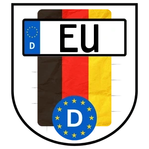 Kennzeichen EU bestellen