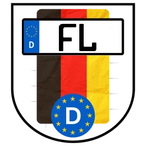 Kennzeichen FL bestellen
