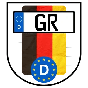 Kennzeichen GR bestellen
