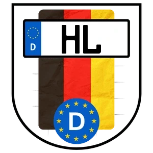 Kennzeichen HL bestellen