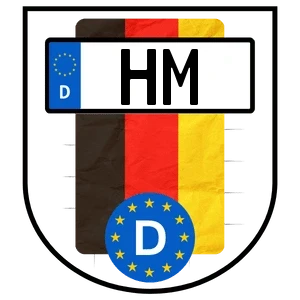 Kennzeichen HM bestellen