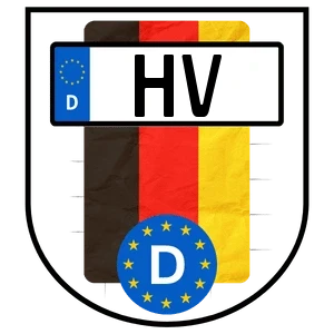 Kennzeichen HV bestellen