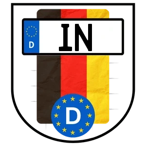Kennzeichen IN bestellen