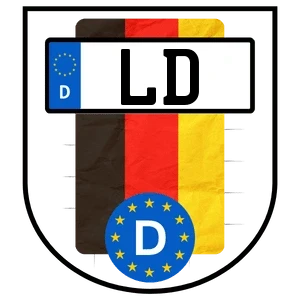 Kennzeichen LD bestellen