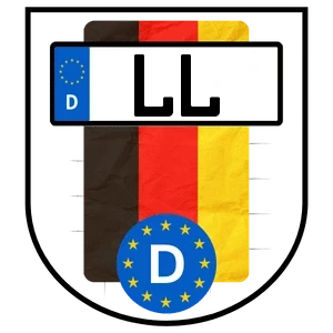 Kennzeichen LL bestellen