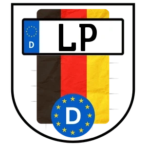 Kennzeichen LP bestellen