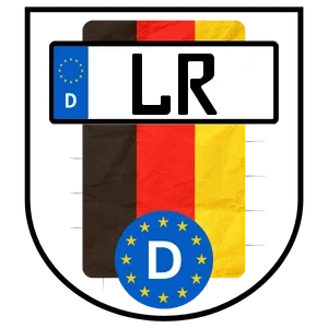 Kennzeichen LR bestellen