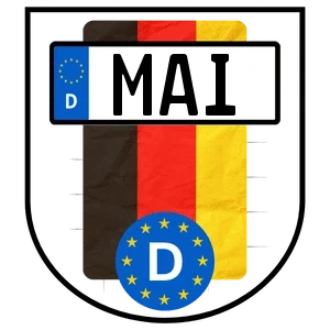 Kennzeichen MAI bestellen