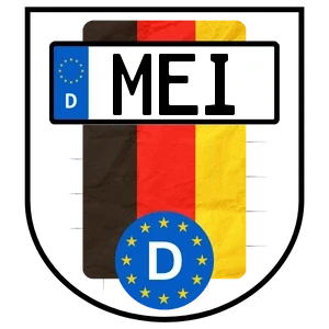 Kennzeichen MEI bestellen