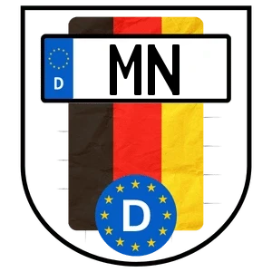 Kennzeichen MN bestellen