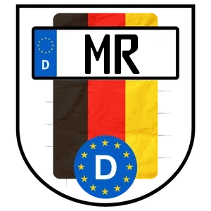 Kennzeichen MR bestellen
