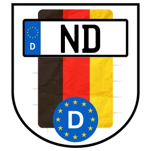 Kennzeichen ND bestellen