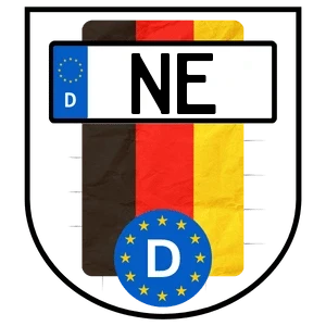 Kennzeichen NE bestellen