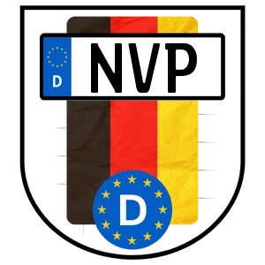 Kennzeichen NVP bestellen