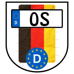 Kennzeichen OS bestellen