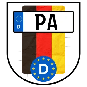 Kennzeichen PA bestellen