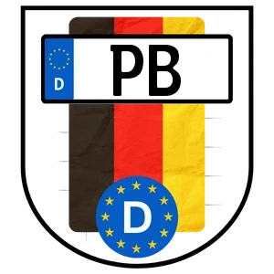 Kennzeichen PB bestellen
