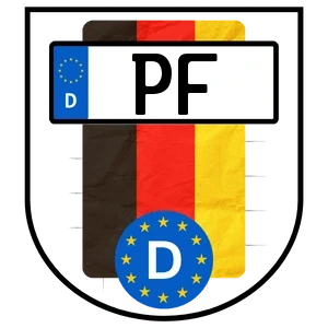 Kennzeichen PF bestellen