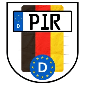 Kennzeichen PIR bestellen